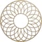 Ekena Millwork Cannes Wood Fretwork Pierced Ceiling Medallion, Birch, 36"OD x 12 1/4"ID x 3/8"T CMWP36X36X0375CNBI - alternate 1